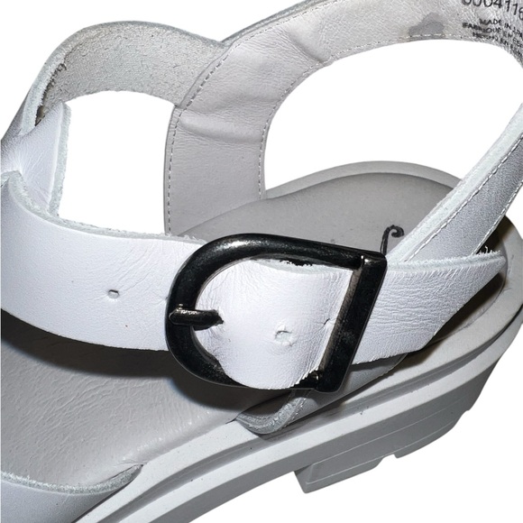 Free People Delaney Sandal In White Sz 7 - Picture 6 of 12